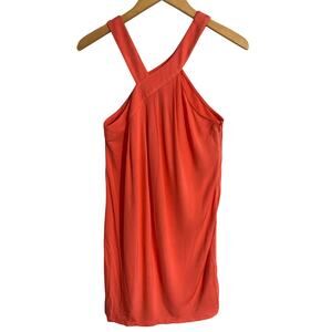 Jay Godfrey mini dress women size 4 coral pink elegant event cocktail date night